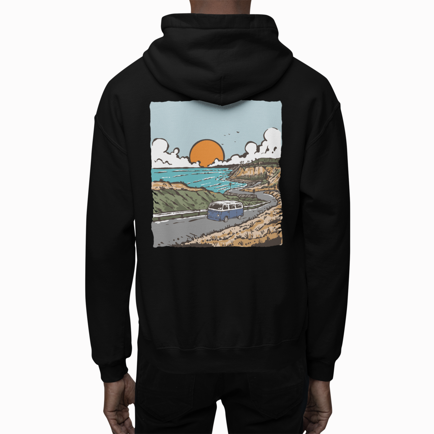 Black Local Paradise Hoodie